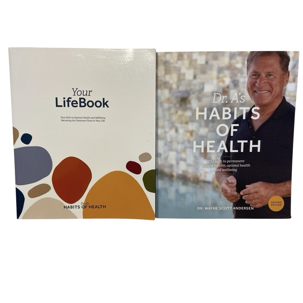 Dr A's Habits of Health & Your LifeBook 2 Book Set Optavia 2nd Ed.